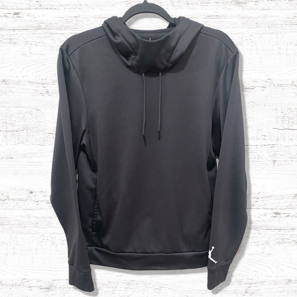 Nike Air Jordan Jumpman Long Sleeve Black Hoodie Men’s Size Small